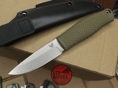 Нож Benchamde Pukko - зеленая рукоять