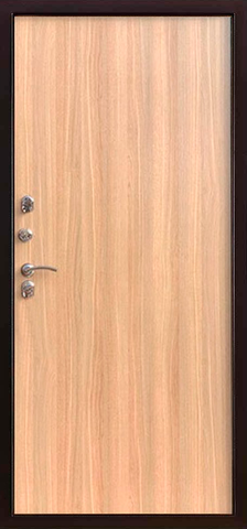 Теплая дверь входная Двери регионов Термо 3, 2 замка, 1,5 мм металл, (медь антик+меламин дуб ардеш) #3