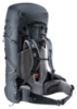 Картинка рюкзак туристический Deuter Aircontact Pro 85+10 Black - 3