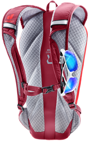 Картинка рюкзак велосипедный Deuter Road One 5 Cherry/Masala - 4