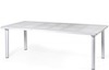 Стол уличный раздвижной Libeccio 160-220х100 см, белый