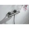 Aquatek AQ1363BGM AQ1363BGM ЕВРОПА термостатический смеситель для душа, шлиф. черный хром