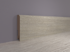 Плинтус МДФ ламинированный Лука Пл 100-10МДФ.2400.24012 дуб светло-серый 16x100х2400 мм