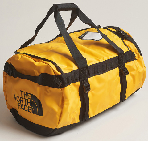 Картинка баул The North Face base camp duffel m Summit Gold-Black - 12
