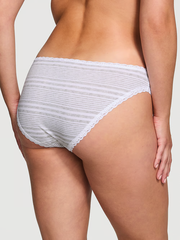 STRETCH COTTON БИКИНИ С КРУЖЕВНОЙ ТЕСЬМОЙ