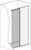 Radaway 380210-01L Espera DWJ неподвижная стенка 450 L хром