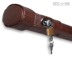 Тубус QK-S Musketeer 1x1 коричневый аллигатор