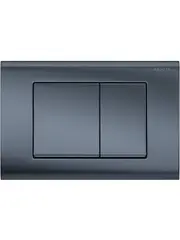 Aquatek PNS-0000004 PNS-0000004 (001C-1Q) Панель смыва Оружейная сталь матовая для INSP-0000001 Pneumo S (клавиши квадрат) фото