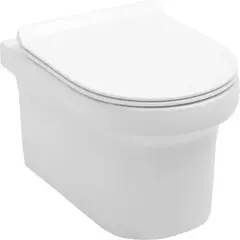 Aquanet NOVA-W NOVA-W Унитаз с сиденьем (Soft Close -SLIMSEAT) подвесной с Rimless (211914) фото