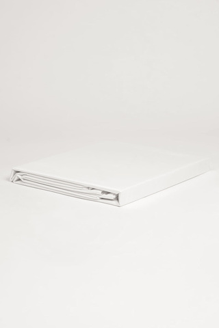 Простыня на резинке 160х200х40 German Grass Arctic White Brilliant белая