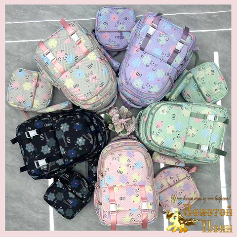 Рюкзак школьный д (46х32) 250625-G818