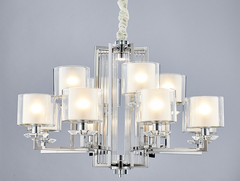 Подвесная люстра Newport ALEXANDRA 4408+4/C chrome, М0058549