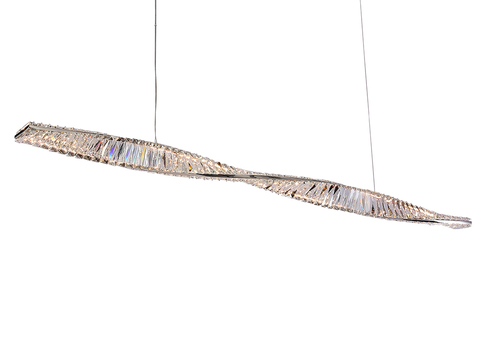 Подвесной светодиодный светильник Newport CRYSTAL 8244N/160 chrome, М0071056