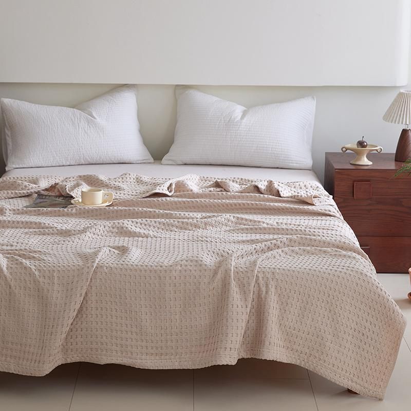 Плед Zephyr home Вафельный 150х200 Бежевый