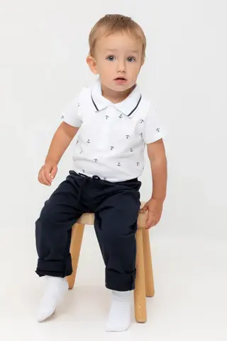 брюки  для мальчика  КР 400722/индиго к568