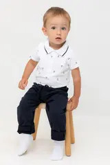 брюки  для мальчика  КР 400722/индиго к568