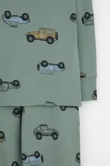 пижама  для мальчика  К 1552/полынь,внедорожники