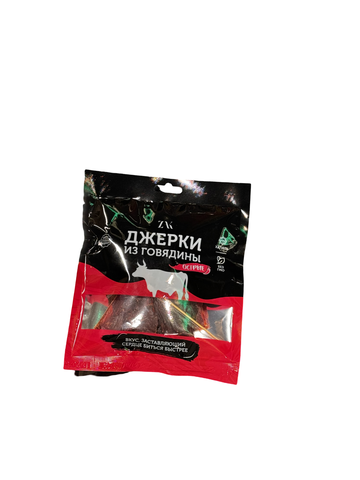 Джерки из Говядины Острые 50гр ИП Закаев