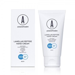 Крем ламеллярный для рук Angiopharm Lamellar peptide hand cream 50 мл