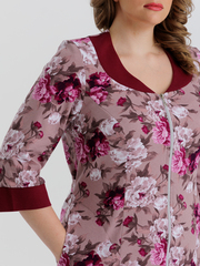 4074/2В Халат на молнии