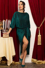 Платье праздничное Багира (изумруд) П14639-12М LT Collection