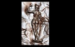 Силиконовый молд № 1074 Обратная сторона Закона