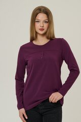 Лонгслив женский фиолетовый