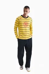 Футболка с длинными рукавами Nike Total 90 - желтый