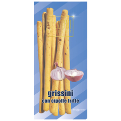 Гриссини с хрустящим жареным луком CEZONI 150 г