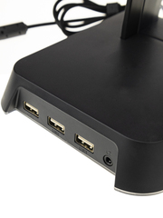 Подставка для наушников с RGB подсветкой и USB выходами