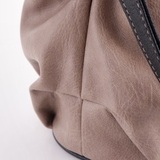 Сумка Саломея 278 македония тауп + черный