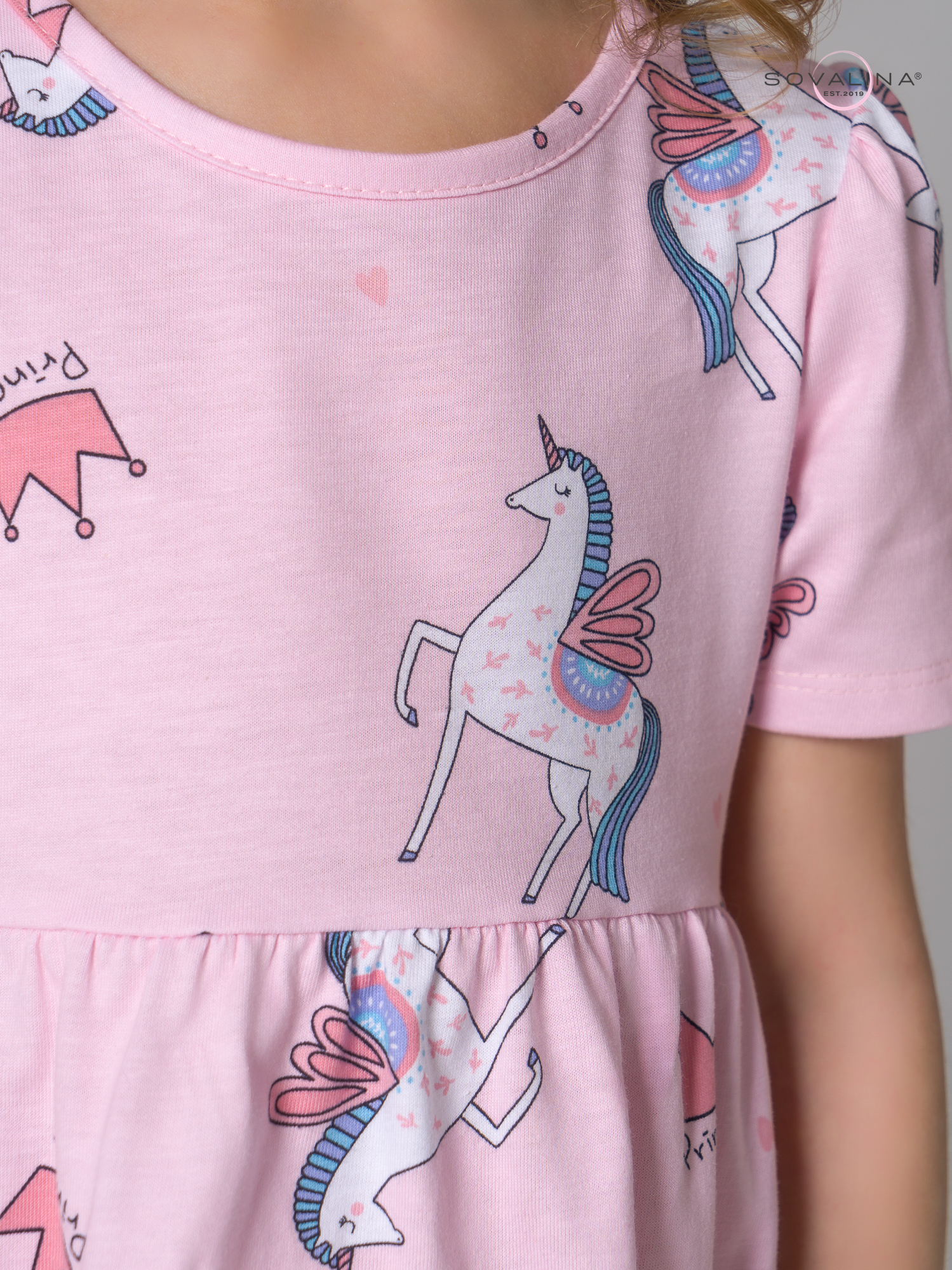 Платье Аленка к/р SG корона принцессы