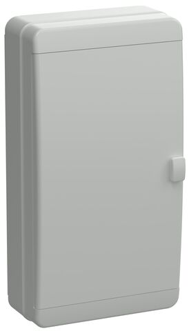 TEKFOR Корпус пласт. КМПн-36 IP65 сер. непрозр. дверь IEK