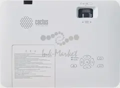 Проектор Cactus CS-S1.WT 3LCD 34000Lm LS 3400Lm ANSI (1024x768) 15000:1 ресурс лампы:10000часов 1xHDMI 3.06кг