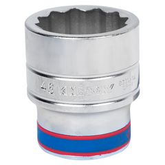 KING TONY (833046M) Головка торцевая стандартная двенадцатигранная 1", 46 мм