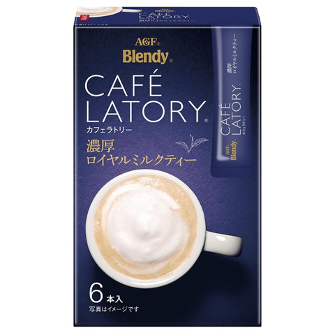 Чай растворимый Королевский Латте Blendy Cafe Latory, 6 стиков, 66 гр
