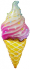 К Фигура, Искрящееся мороженое, Градиент, 47''/119 см, 1 шт.
