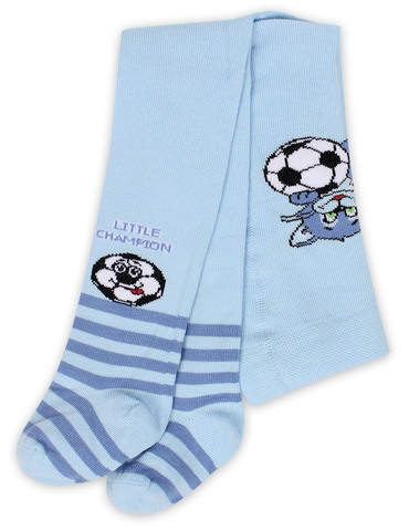 Голубые колготки с мячом RuSocks