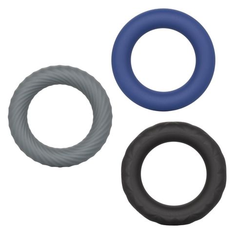 Набор из 3 эрекционных колец Link Up Ultra-Soft Extreme - California Exotic Novelties SE-1349-40-3