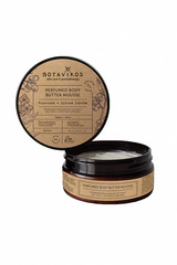 Botavikos Парфюмированный баттер-мусс для тела Розовое дерево - Литсея Кубеба, золото 150мл