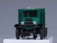ZIS-5 Timber trailer biaxial with forest birch LOMO-AVM 1:43