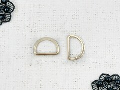 Полукольцо металлическое, ш. 2,5 см, золото