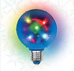 Диско Шар 3D светодиодный светильник. Свечение 3D звезды