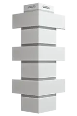 Угол наружный для фасадных панелей Флемиш, Белый