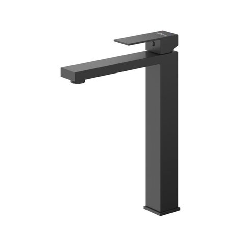 Cezares SLIDER-LC-NOP-W0 SLIDER-LC-NOP-W0 Смеситель для накладной раковины однорычажный, без донного клапана, черный матовый