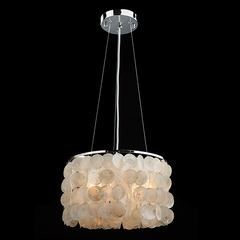 Подвесная люстра 60005/3 хром / перламутр