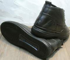 Мужские зимние ботинки на толстой подошве Rifellini Rovigo C8208 Black