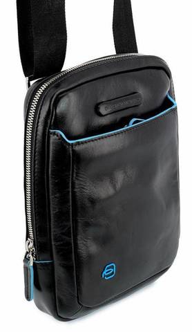 Сумка Piquadro Blue Square, чёрный, кожа натуральная (CA3084B2/N)