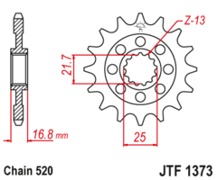 Звезда JT JTF1373