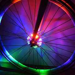 Велосипедный осевой концентратор света Ufo Bicycle Hug Light